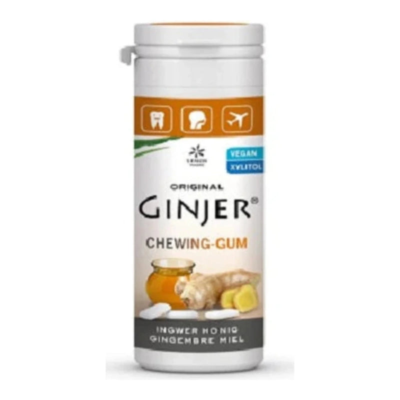 GINJER CHEWING-GUM GINGEMBRE MIEL 30 G