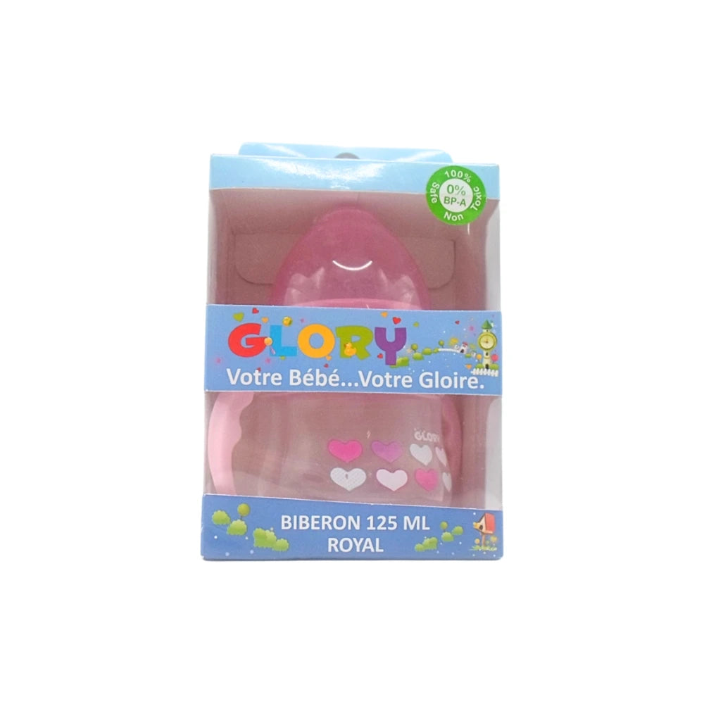 Glory Biberon Royal col large – 125 ml – photo du produit
