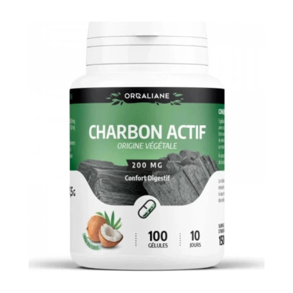 GPH Diffusion Charbon Végétal Actif 200 gélules - boîte