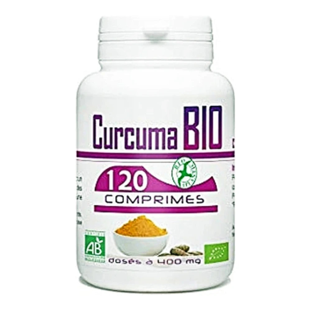 GPH Diffusion Curcuma Bio 120 comprimés – flacon