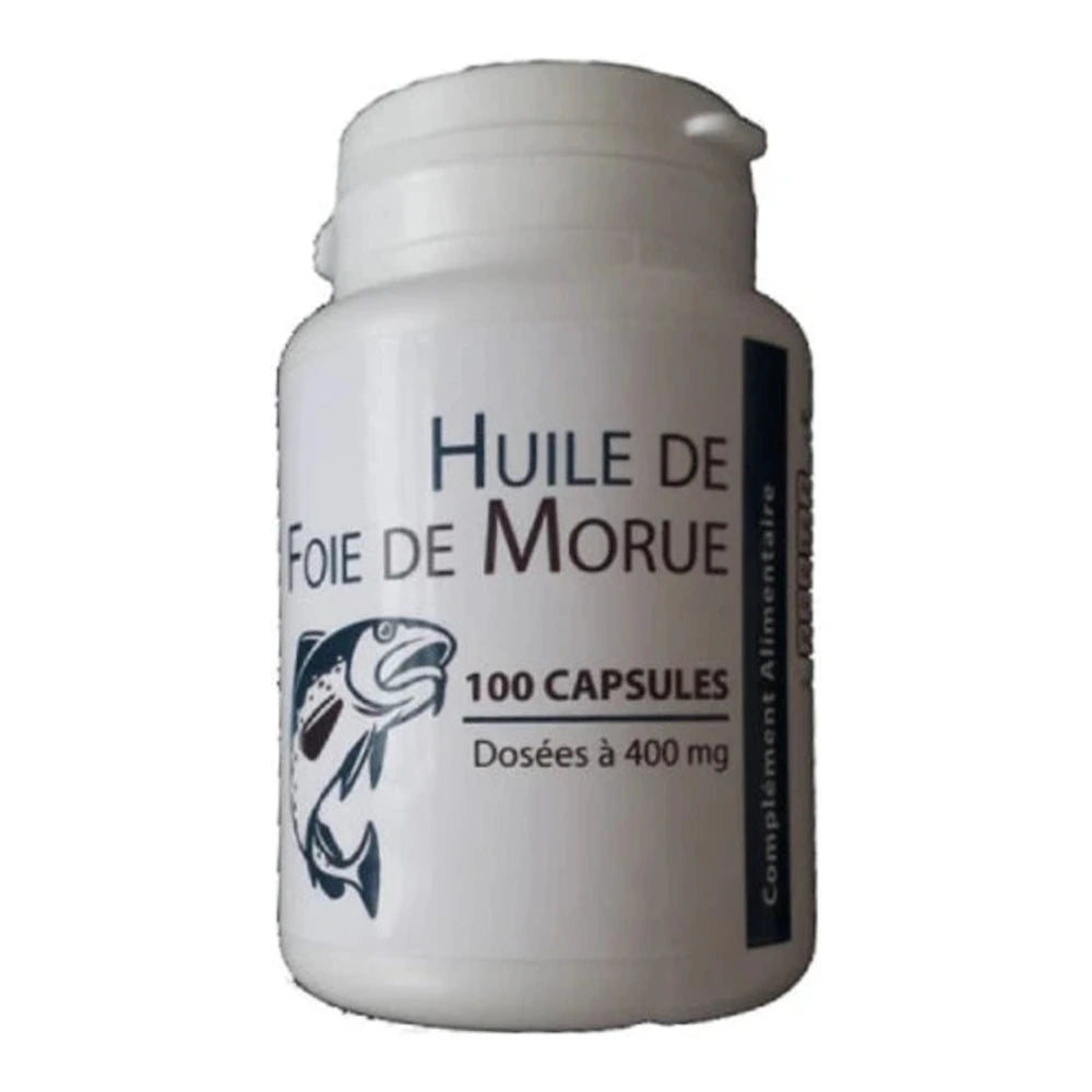 GPH Diffusion huile de foie de morue 100 capsules - flacon