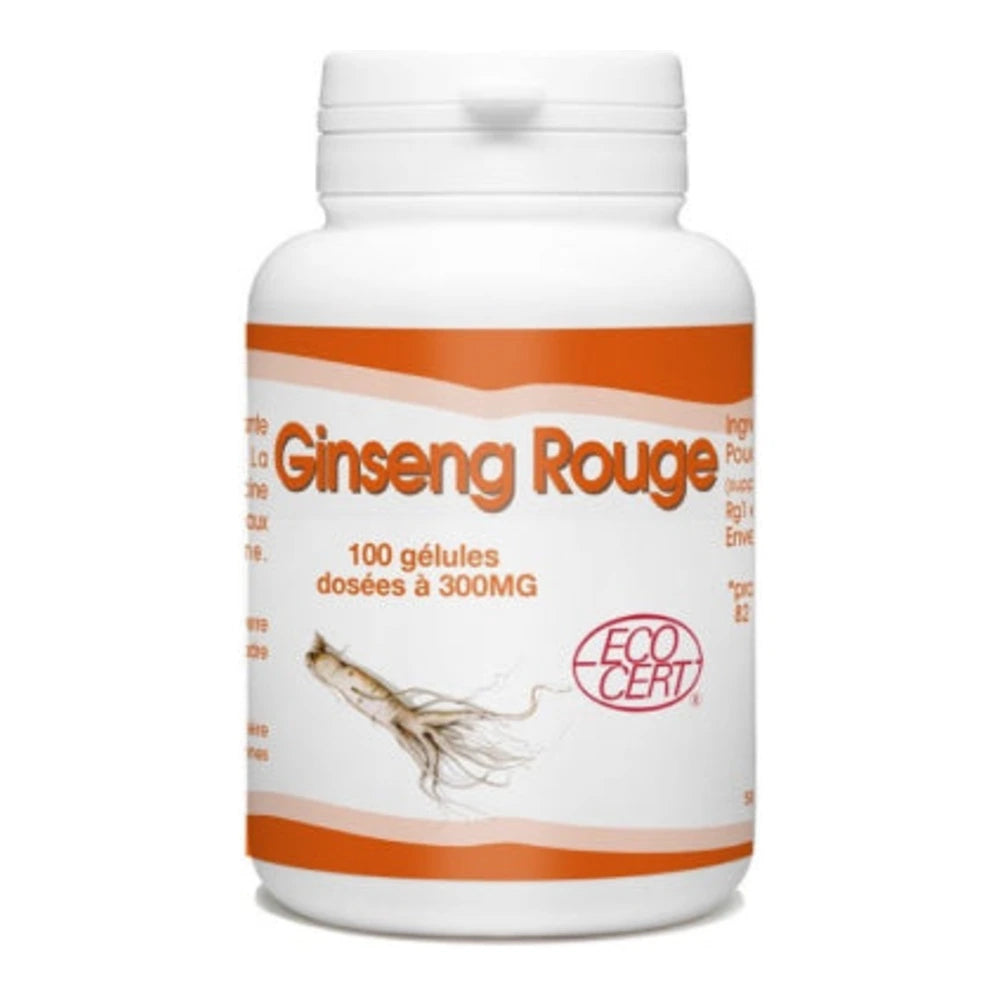 GPH Ginseng Rouge 100 gélules 300 mg – boîte