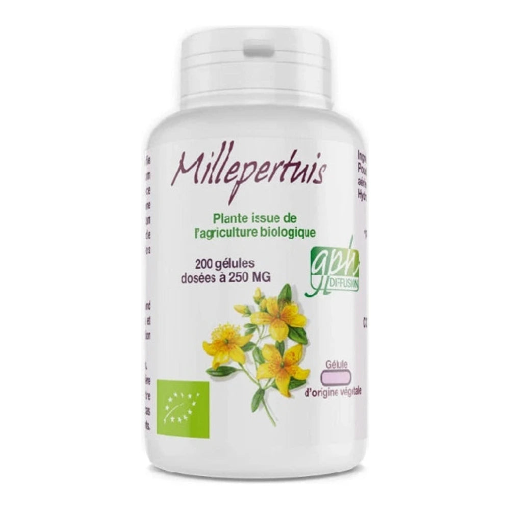 GPH Millepertuis 250 mg boîte de 200 gélules