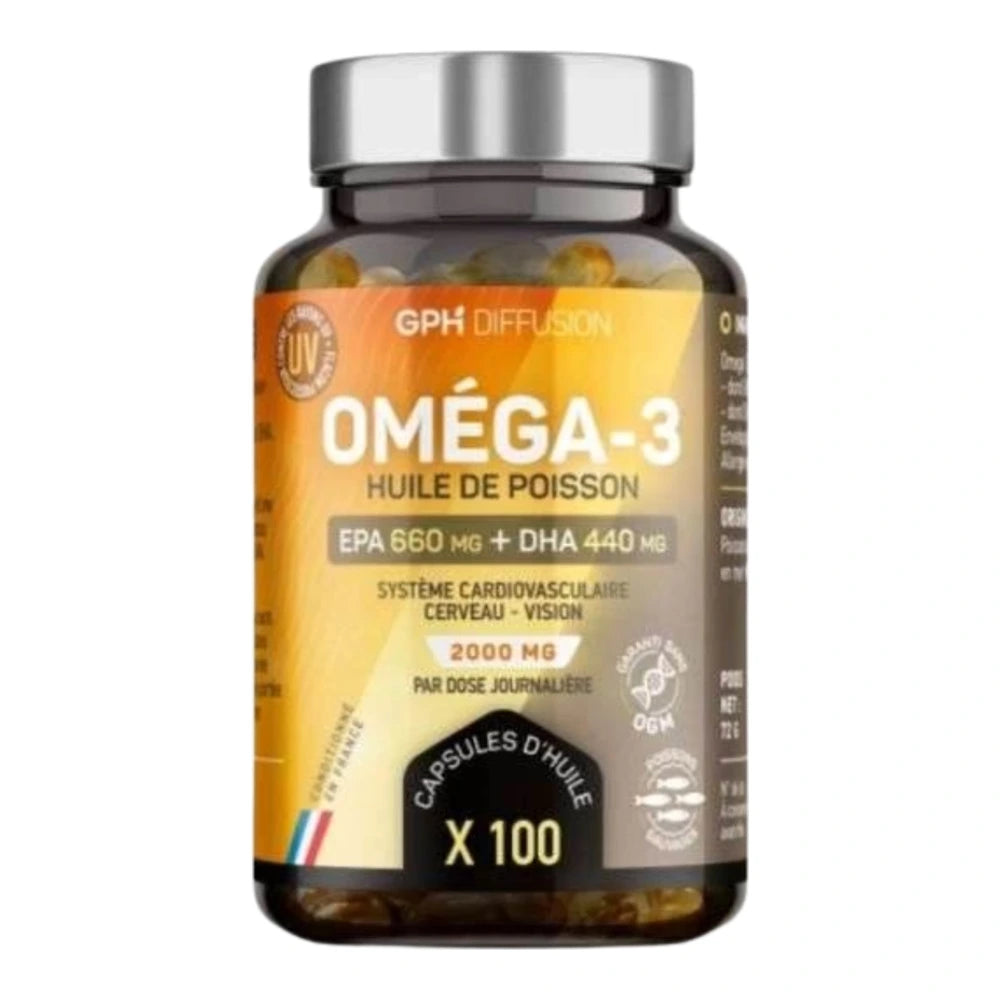 GPH Oméga 3 505 mg 100 capsules