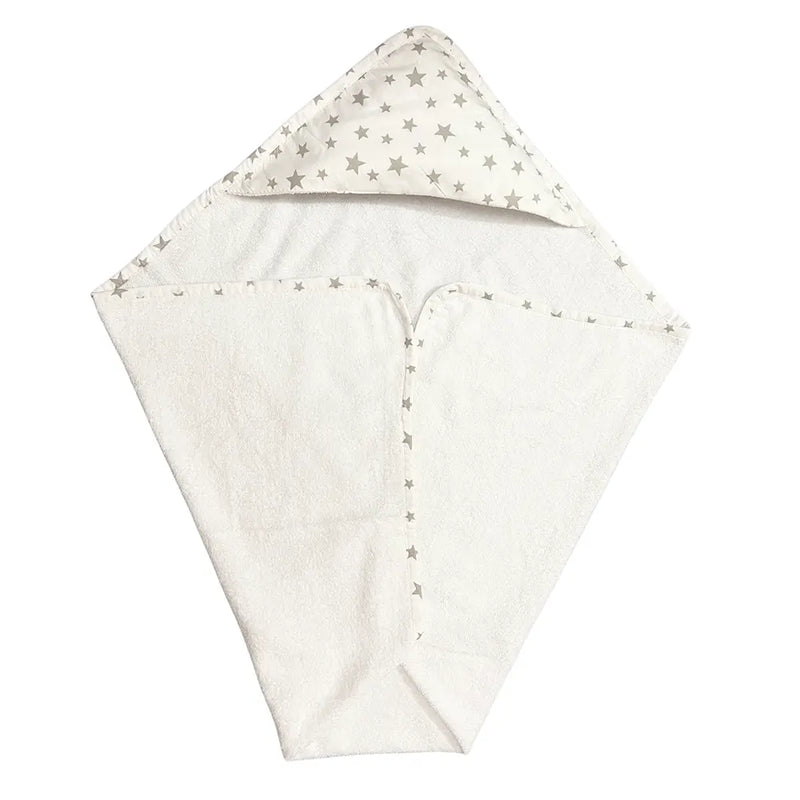 BébéYo Cape de Bain - Gris Étoiles