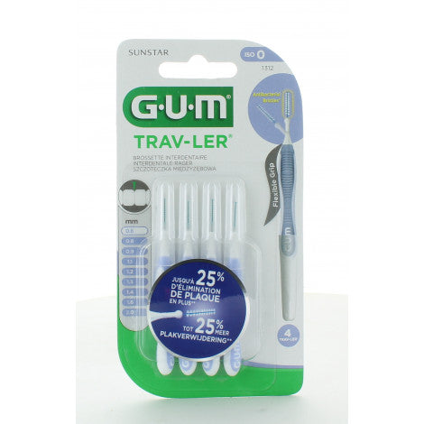 Brossette Interdentaire Gum Trav-Ler 0.6mm