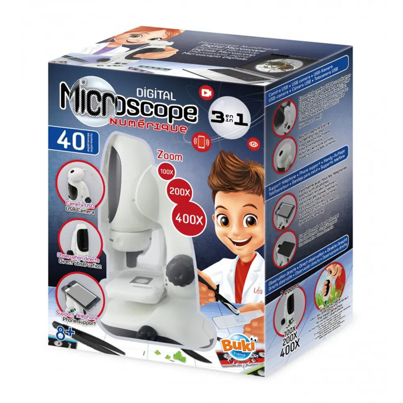 Videomicroscopio Buki 3 en 1 - 8A+