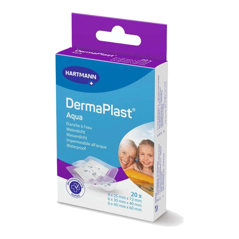Hartmann DermaPlast Aqua ضمادات × 20