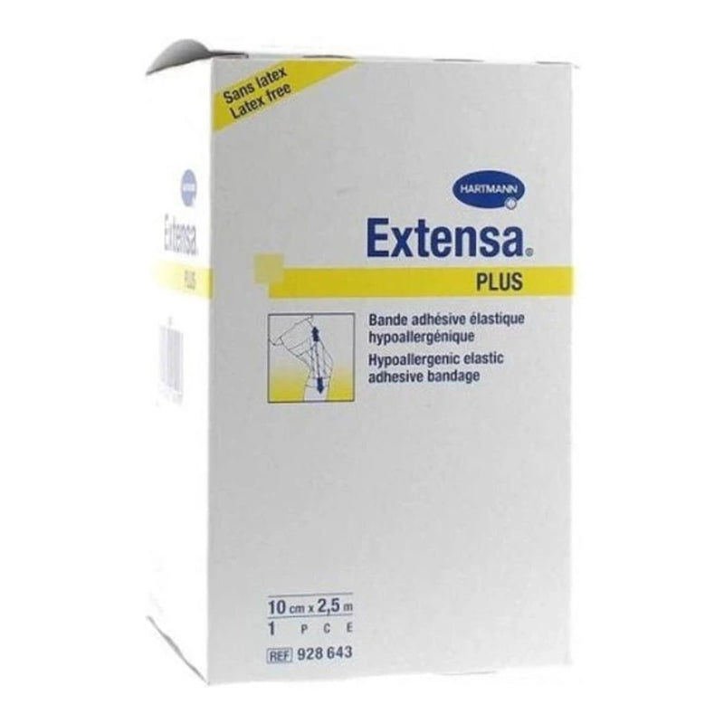 رباط لاصق مرن HARTMANN EXTENSA PLUS مقاس 10 سم × 2.5 م