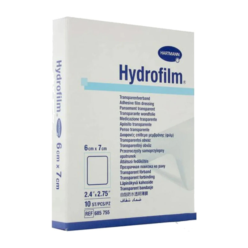 Hartmann Hydrofilm 6 cm x 7 cm caja de 10 piezas 970000