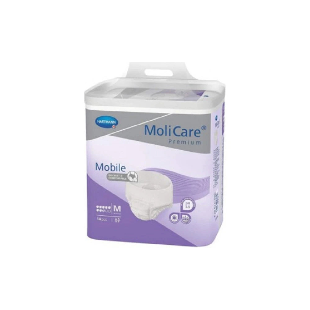 Hartmann MoliCare Mobile Super slips absorbants taille M – paquet de 14