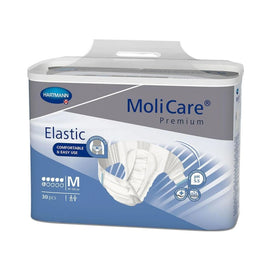 Paquet Hartmann MoliCare Premium Elastic 6 gouttes taille M 30 changes