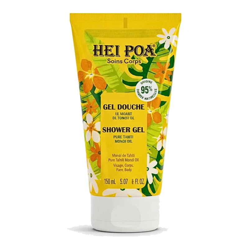 Hei Poa Gel Douche Au Monoi Tahiti AO Visage&Corps 150ml
