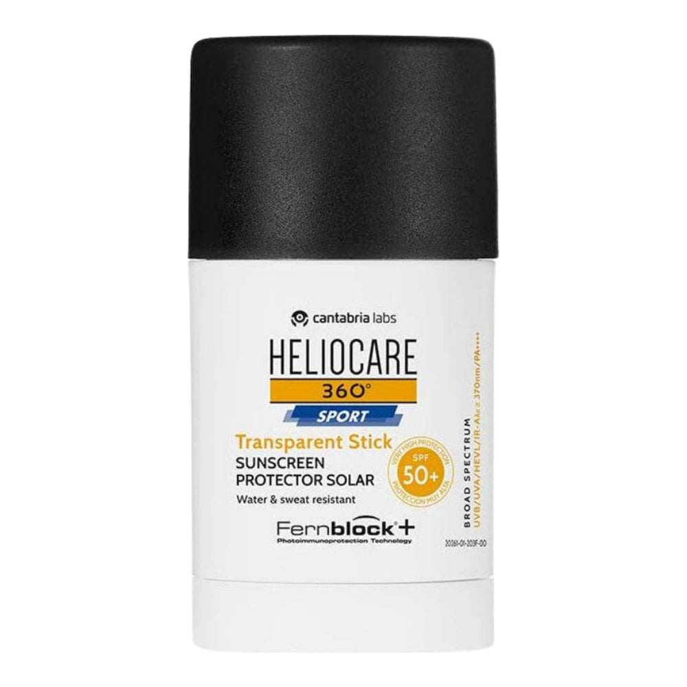 Heliocare 360° Sport Stick Solaire Transparent SPF 50+ – 25 g