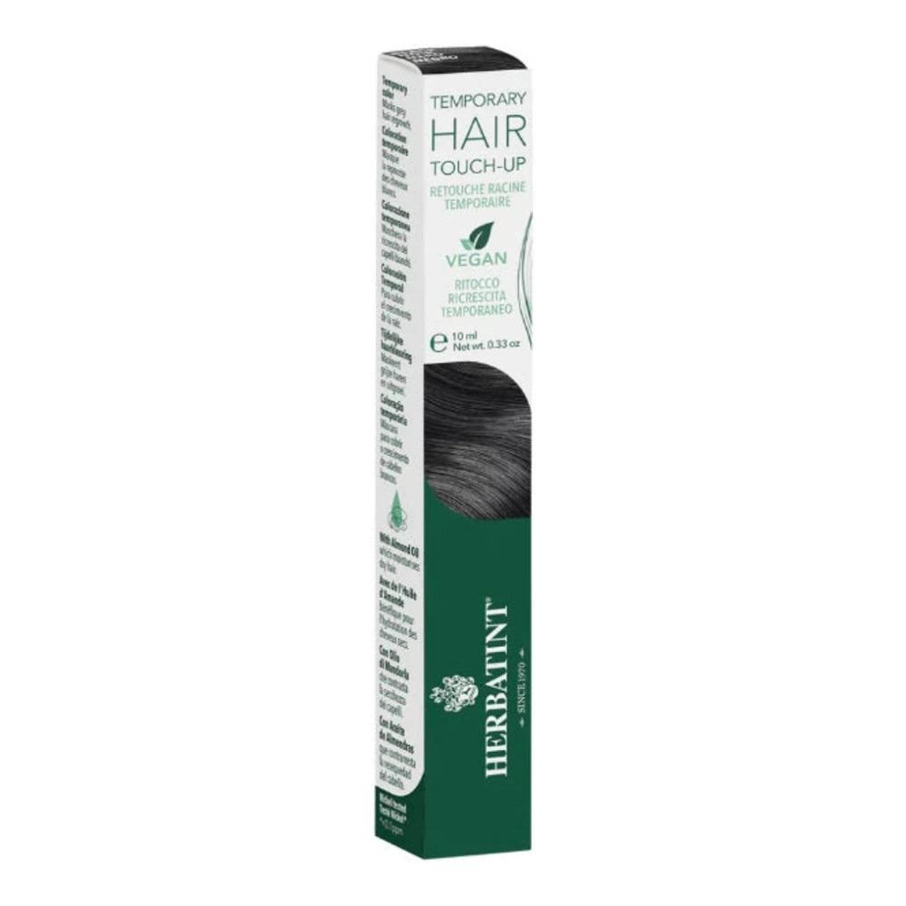 Herbatint retouche cheveux blancs noir 10 ml – flacon mascara