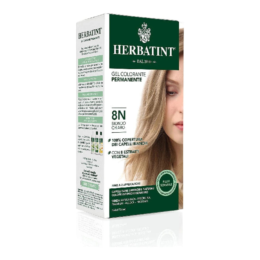Herbatint Soin Colorant Permanent 8N