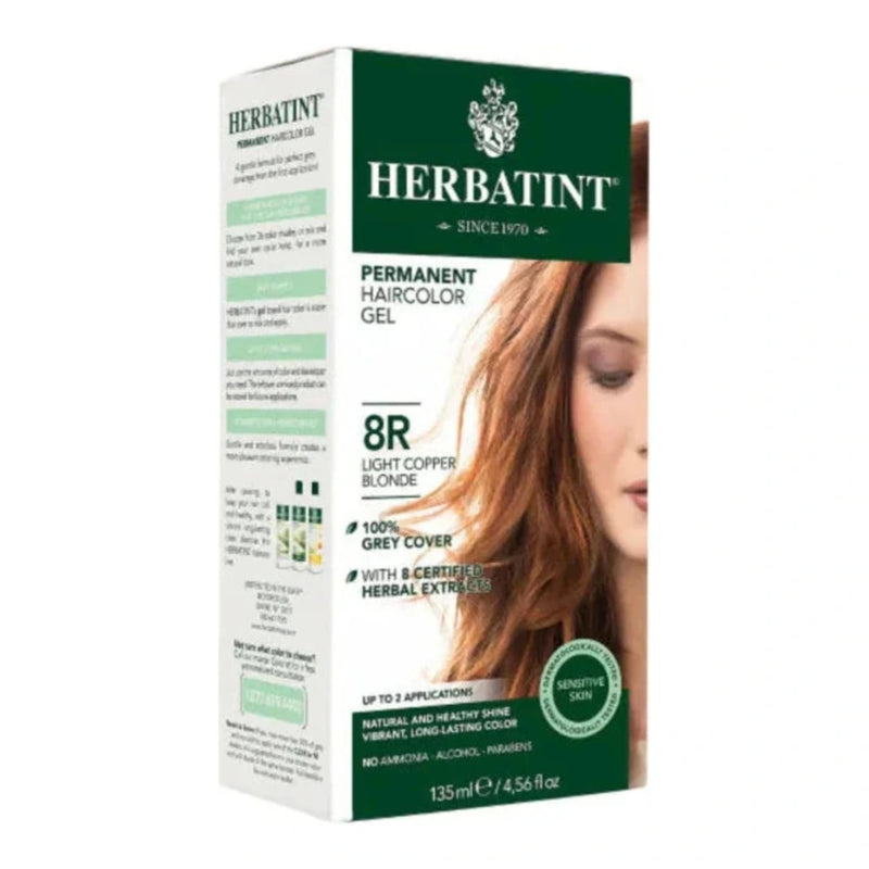 صبغة شعر دائمة Herbatint 8R