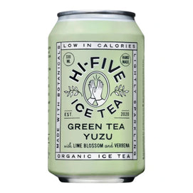 Hi-Five Ice Tea Yuzu Thé Vert 330 ml – canette