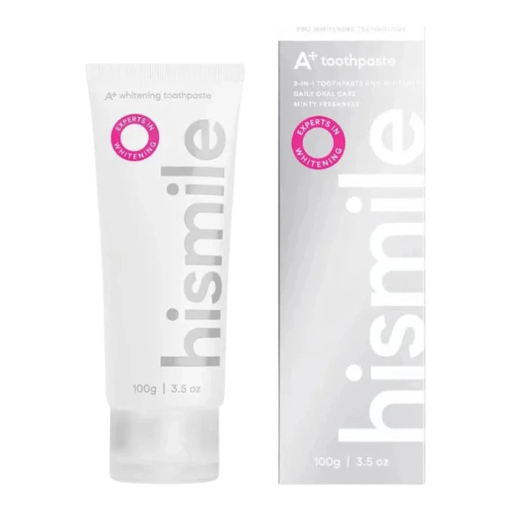 Hismile Toothpaste A+ Whitening 100 g – tube de dentifrice blancheur