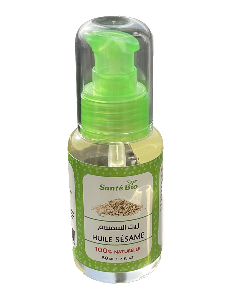 Santé Bio Huile de Sésame 100% Naturelle - 50ml