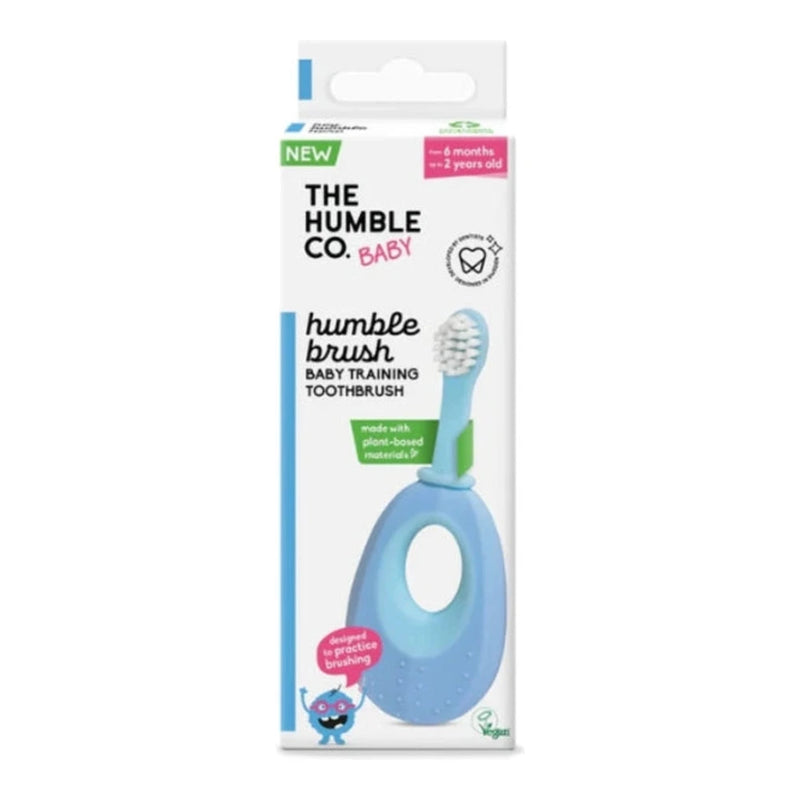 CEPILLO DE DIENTES PARA BEBÉS DE ORIGEN VEGETAL HUMBLE BLUE