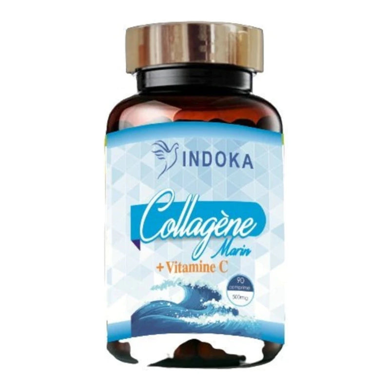 Indoka Collagene marin Skin fort 42g 90 gelules