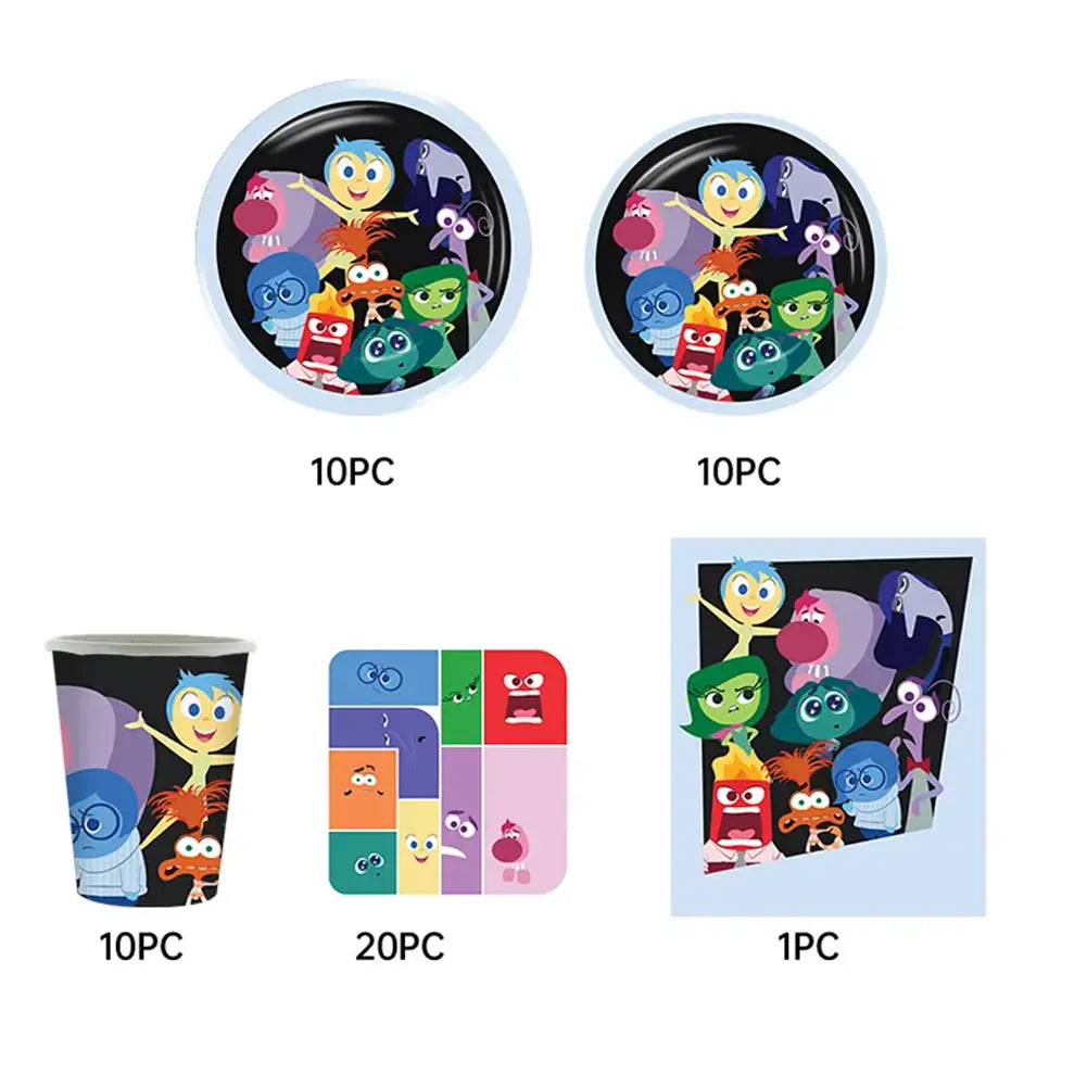 Pack Anniversaire 51 Pièces - Inside Out