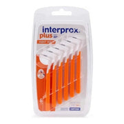 Interprox Plus Super Micro Orange – emballage de 6 brossettes interdentaires