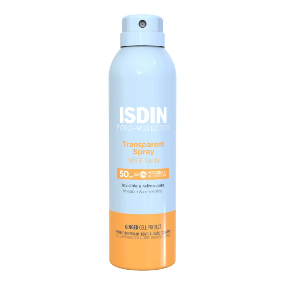 Spray ISDIN Fotoprotector Transparent Spray Wet Skin SPF 50 250 ml