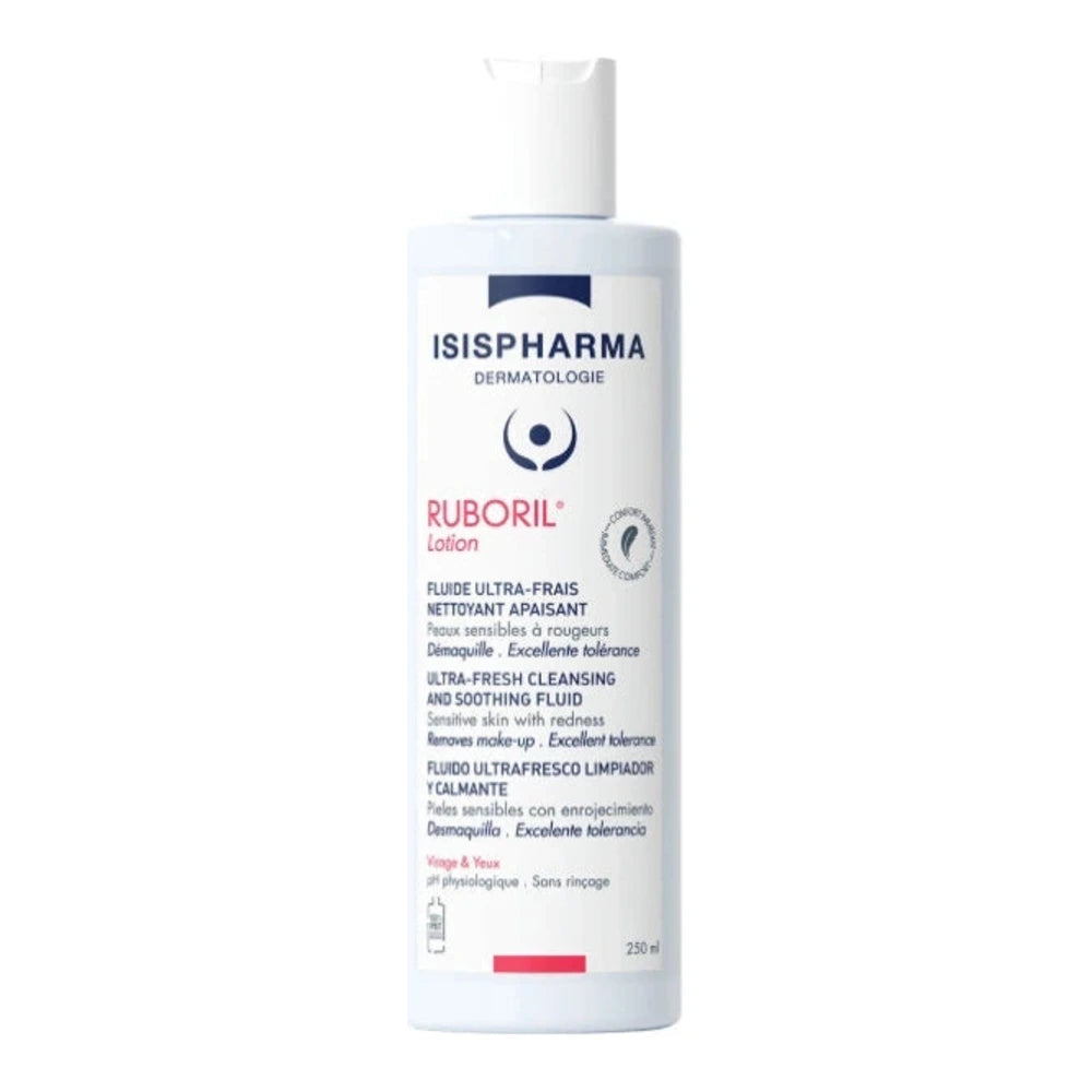 Isispharma Ruboril Lotion lait démaquillant apaisant 250 ml – flacon