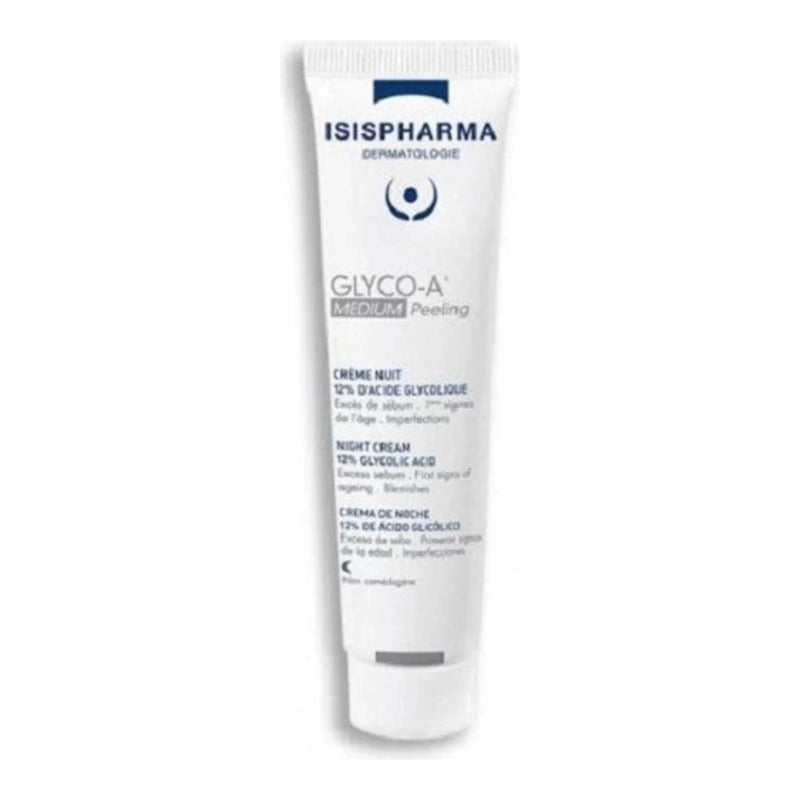 ISISPHARMA GLYCO-A MEDIUM Peeling Crema de Noche 12% de Ácido Glicólico 30ml