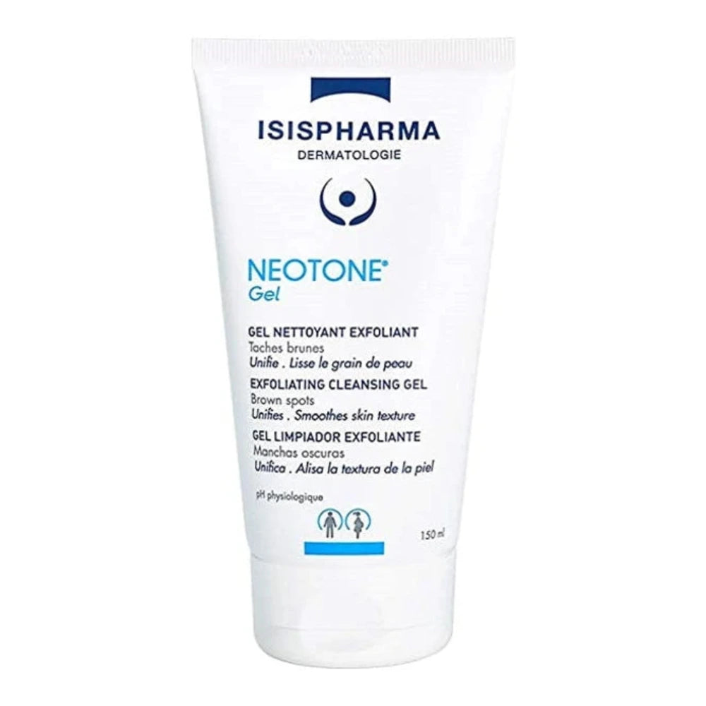 Isispharma Neotone Gel Nettoyant Exfoliant 150 ml – tube du produit