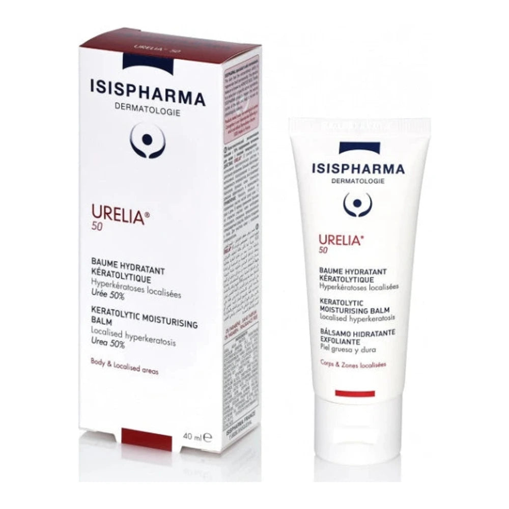 Isispharma Urelia 50 baume kératolytique 50 % urée 40 ml – tube