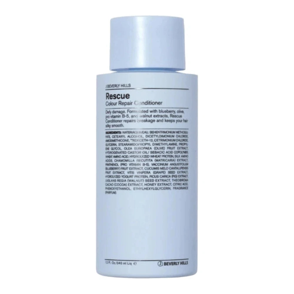 J Beverly Hills Rescue Conditioner 340 ml – flacon de l’après-shampoing réparateur
