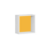 Wlidaty Home Cube Mural Fond Jaune 18x18 cm