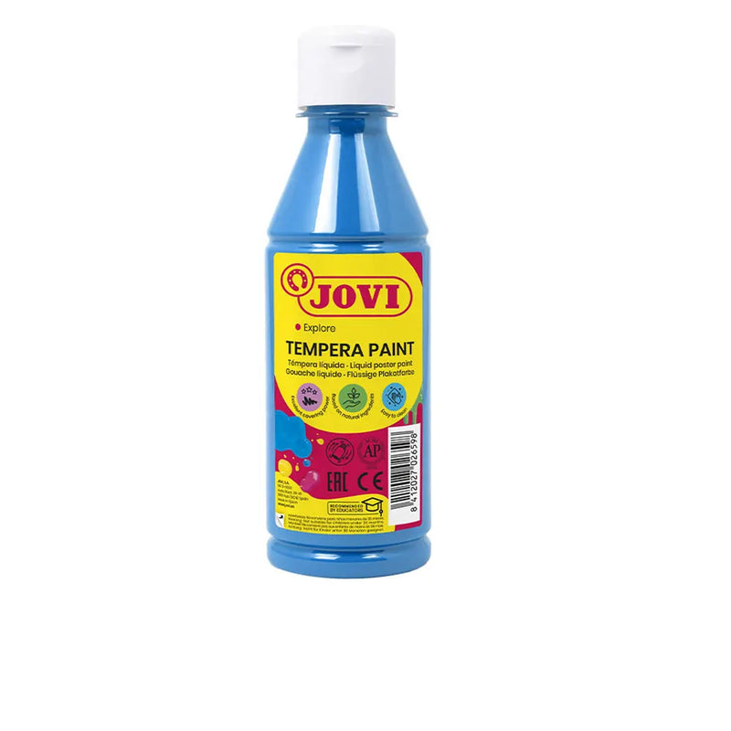 Jovi Gouache Liquide Toute Surface 250ml - Bleu Cyan