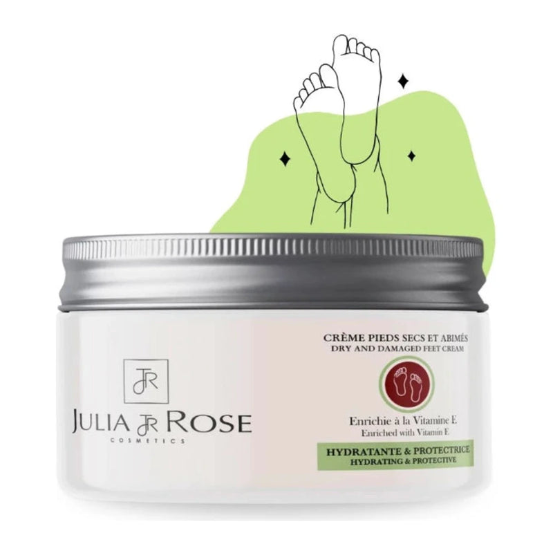 Julia & Rose Foot Cream with Vitamin E 100ml