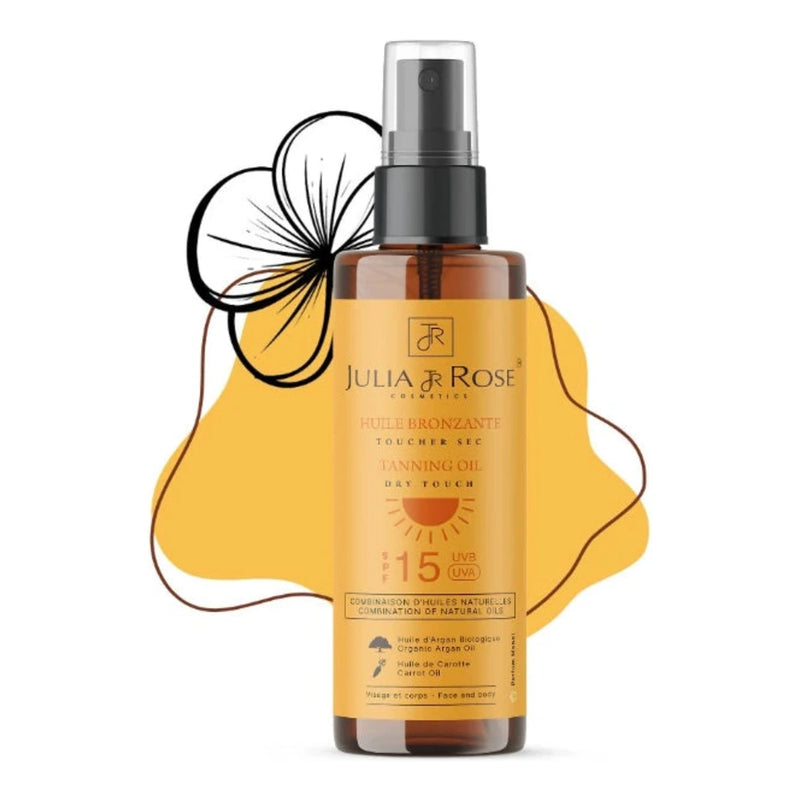 Julia & Rose Huile Bronzage Spf15 120ml