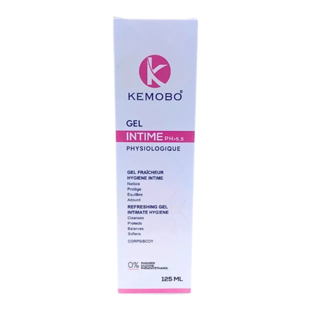 Flacon Kemobo Gel Intime pH 5.5 125 ml