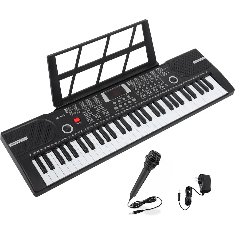 Grand Piano Électronique de 61 Touches avec Micro