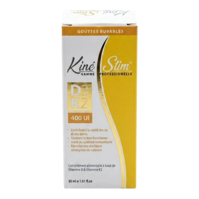Kine Stim Vitamin D3+K2 400IU 30ml