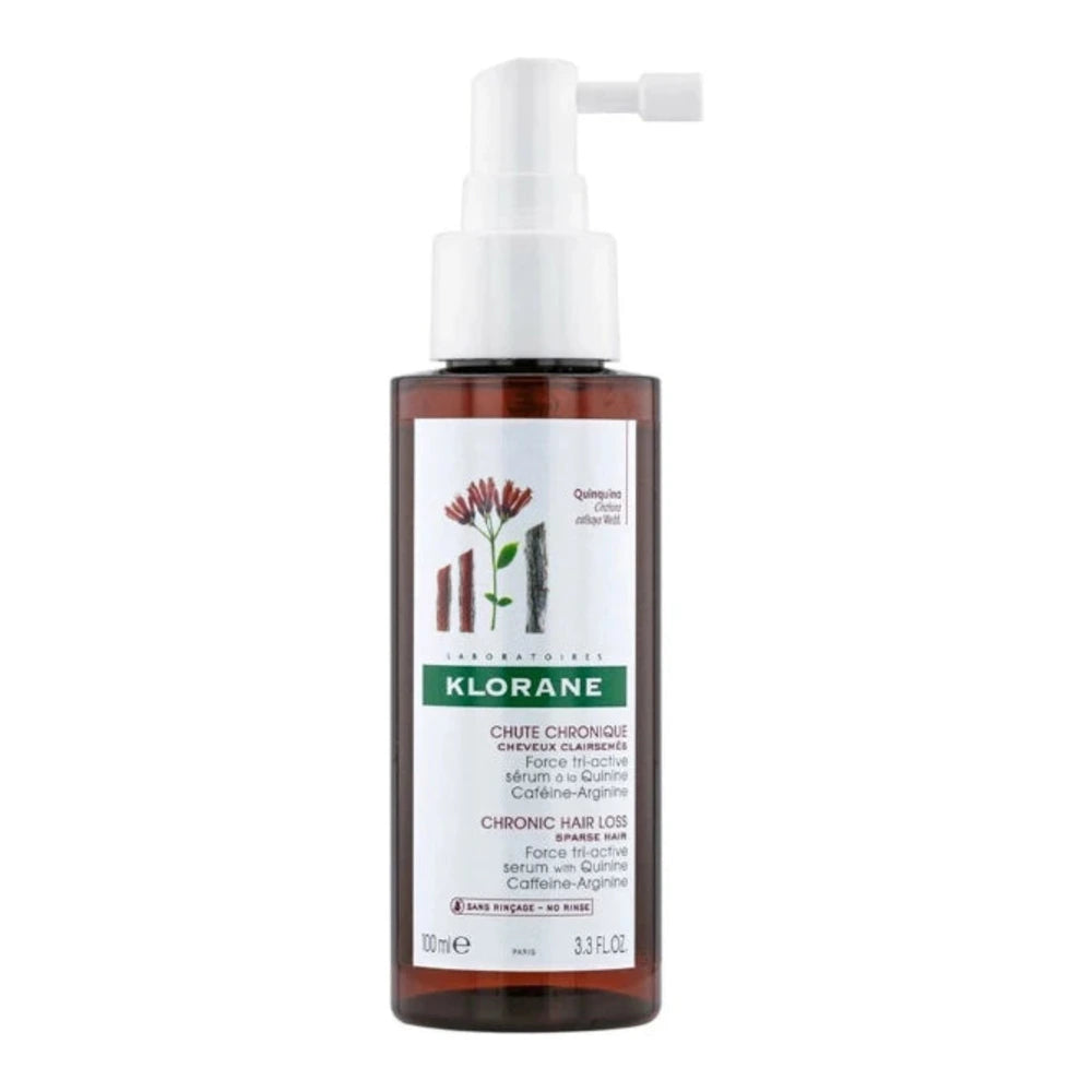 Klorane sérum antichute Quinine Caféine – flacon 100 ml
