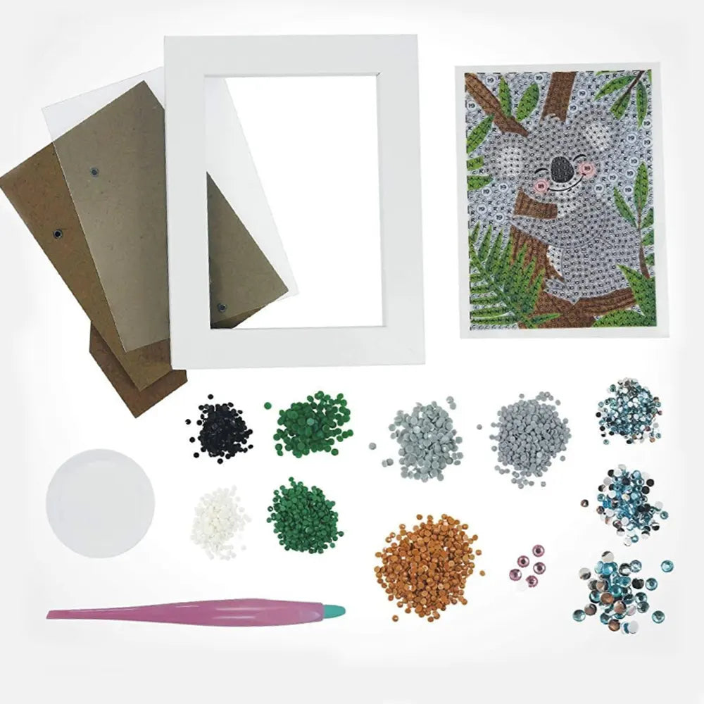 Buki Kit Créatif Glitter Mosaïque 7A+ - Koala