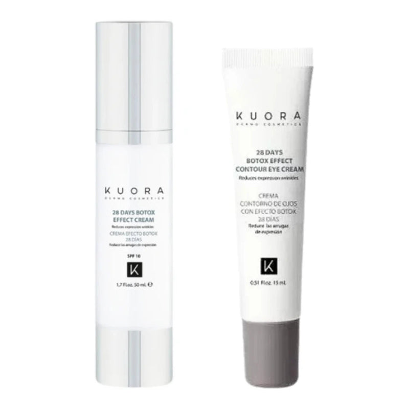 KUORA Coffret Effet Botox 28 jours 50ml+Effet Botox Yeux 28 jours
