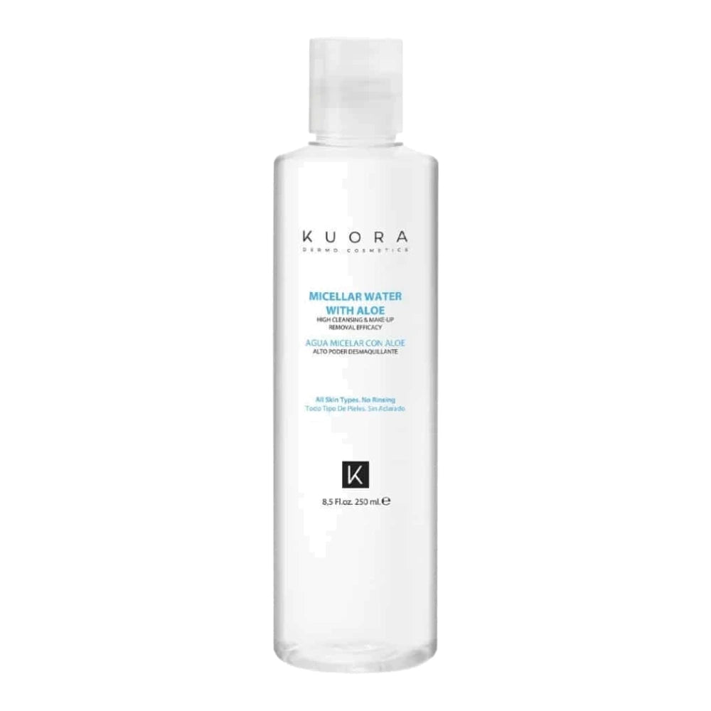 Kuora Eau Micellaire Nettoyante à l'Aloe Vera 250 ml – flacon
