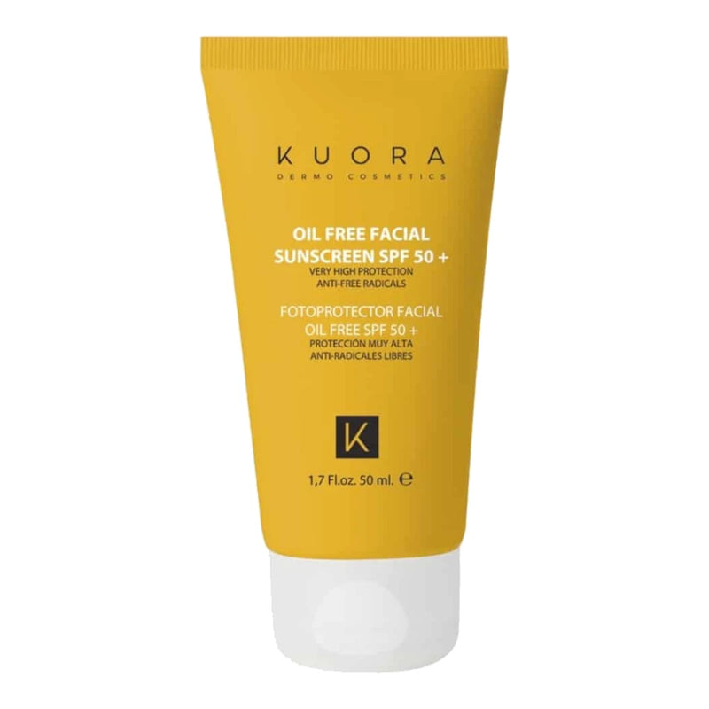 Kuora Écran Solaire Visage Oil-Free SPF50+ - 50ml