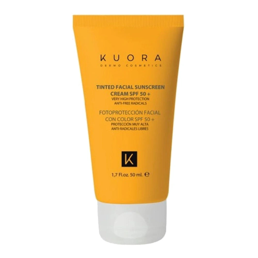 Kuora Écran Solaire Teinté SPF50+ 50ml – tube