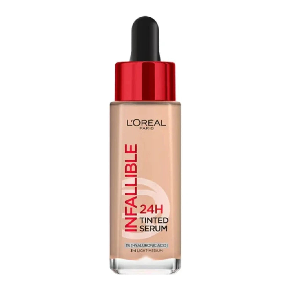 L'Oréal Paris Infaillible 24H sérum teinté 3-4 Light Medium 30 ml – flacon