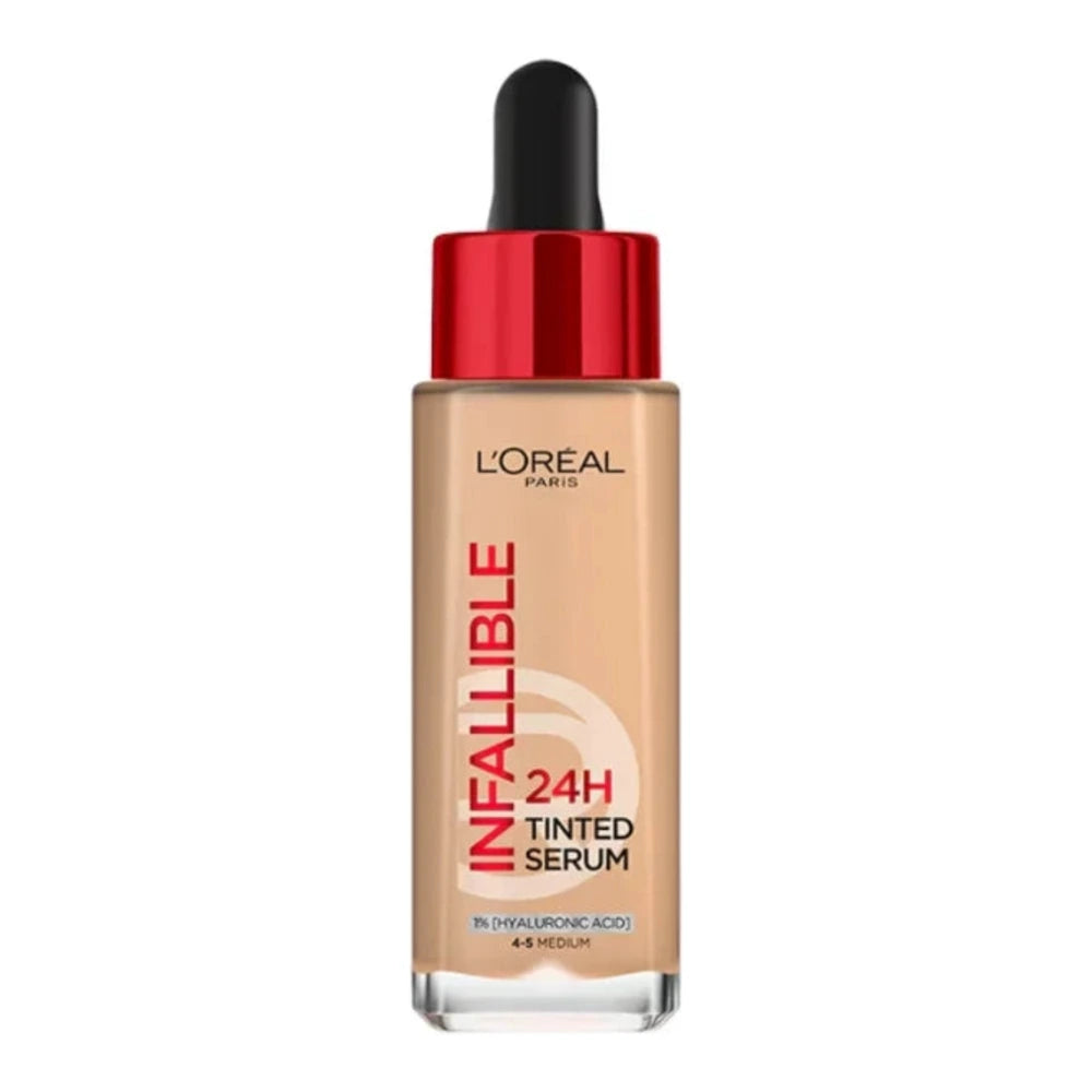 L'Oréal Paris Infaillible 24H sérum teinté 4-5 Medium 30 ml – flacon
