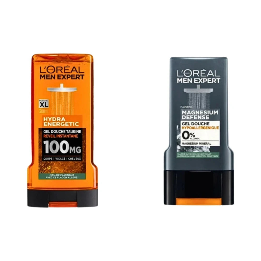 L'Oréal Paris Men Expert pack gel douche Magnesium et Hydra Energetic